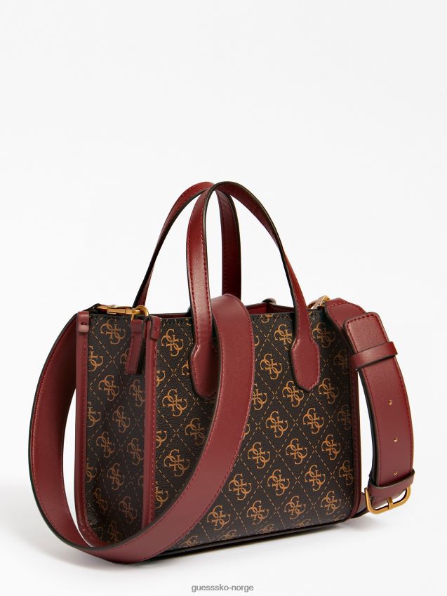 Guess silvana 4g logo mini shopper svart svart unisex F0LJ803405