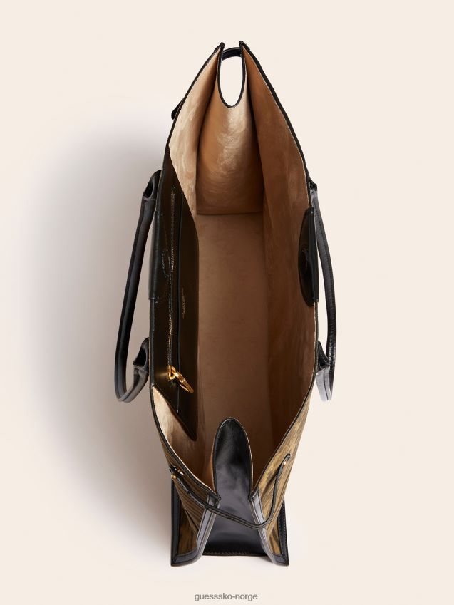 Guess stilla ekte skinn shopper animalier dyrere unisex F0LJ805384