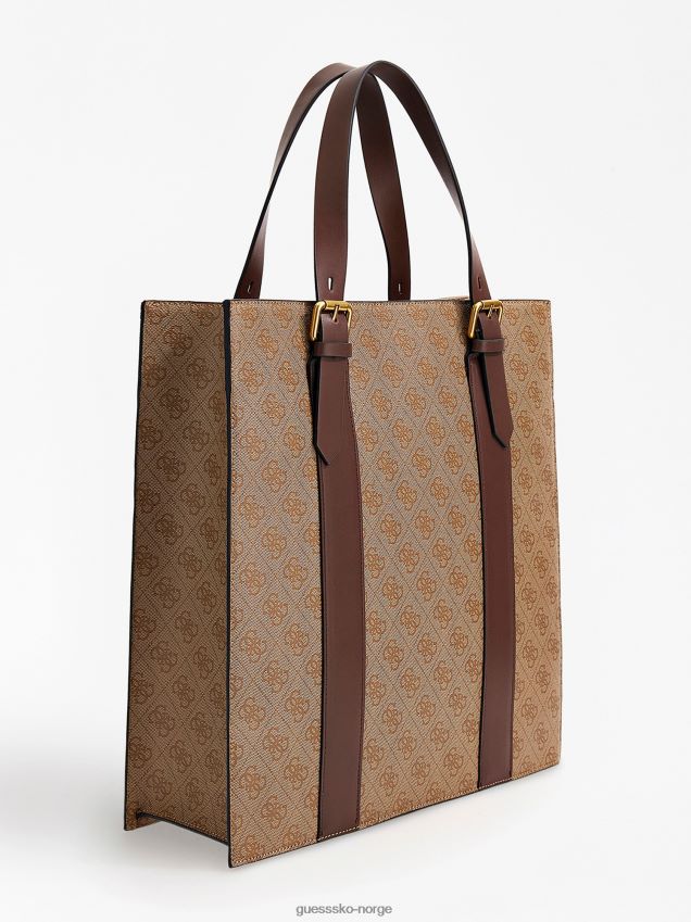 Guess vezzola 4g logo shopper beige beige unisex F0LJ801002