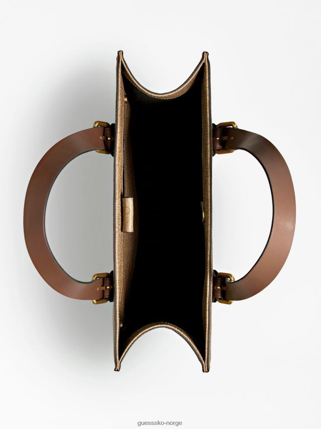 Guess vezzola 4g logo shopper beige beige unisex F0LJ801002