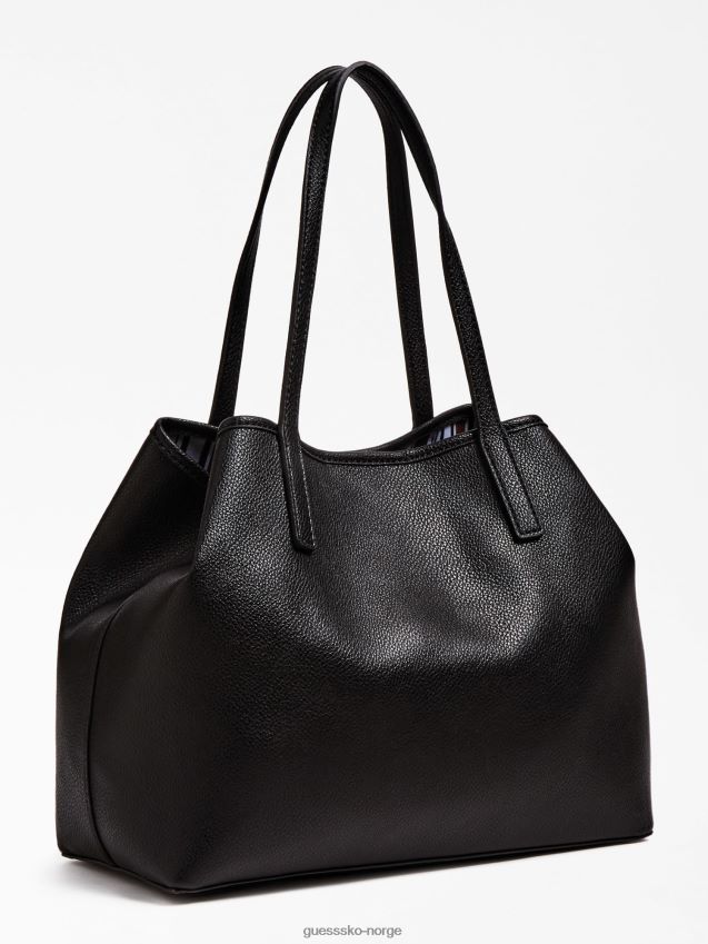 Guess vikky shopper med pochette svart svart unisex F0LJ805198