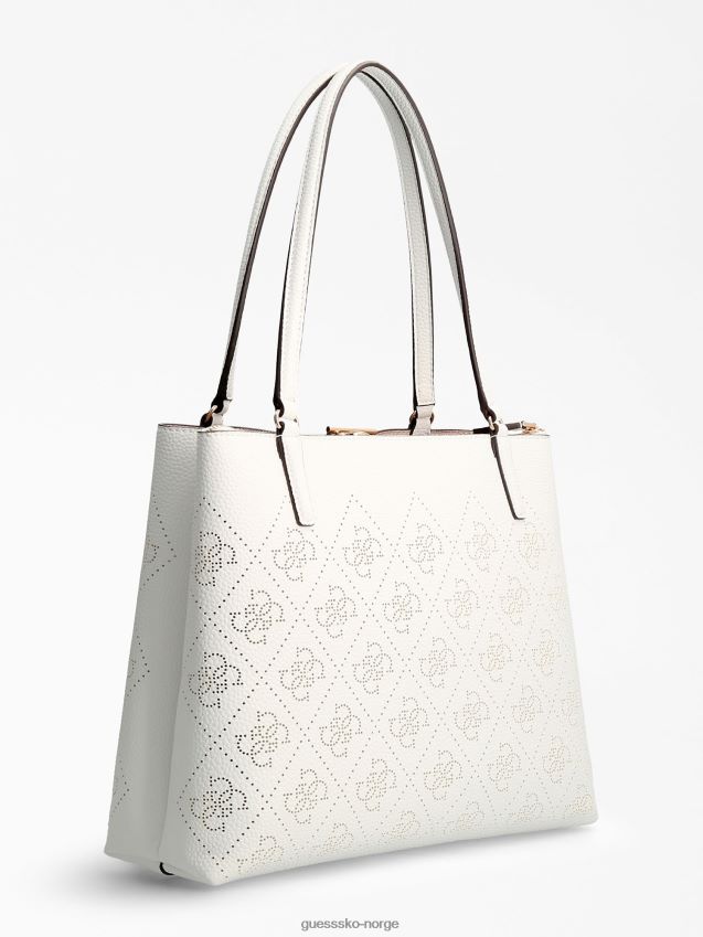 Guess amara 4g logo skulderveske hvit hvit unisex F0LJ805005