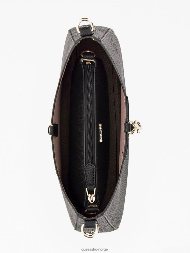 Guess brenton hobo med pochette svart svart unisex F0LJ805095