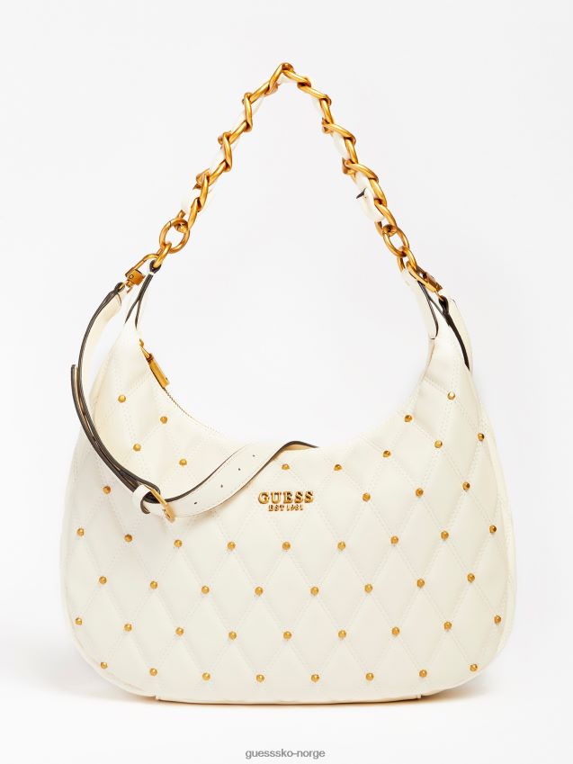 Guess hvit triana stud hobo hvit unisex F0LJ803794