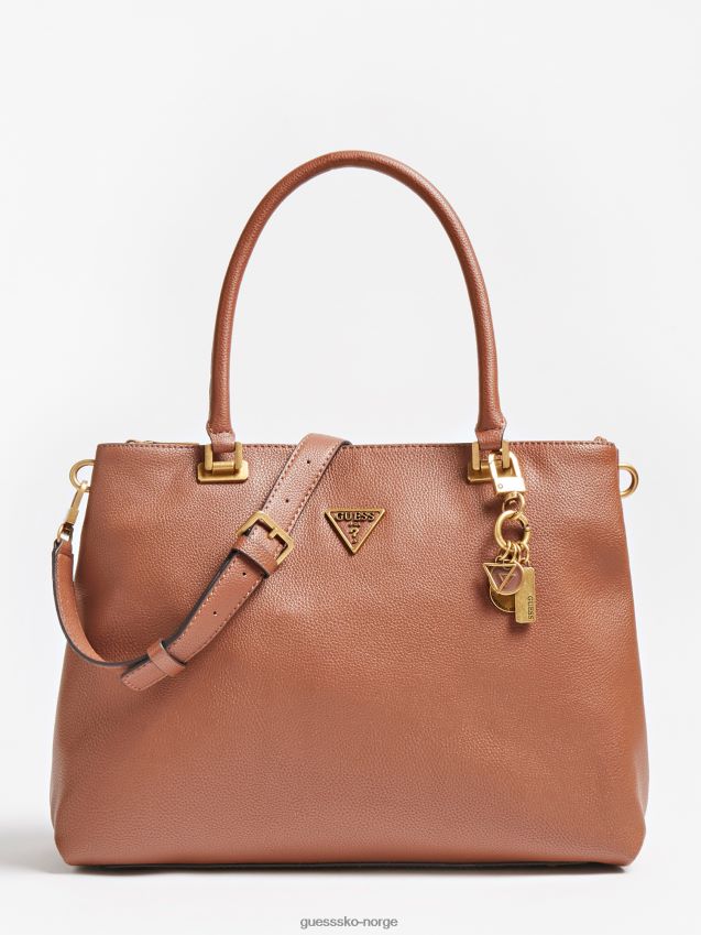 Guess skjebne stropp skulderveske brun brun unisex F0LJ805188