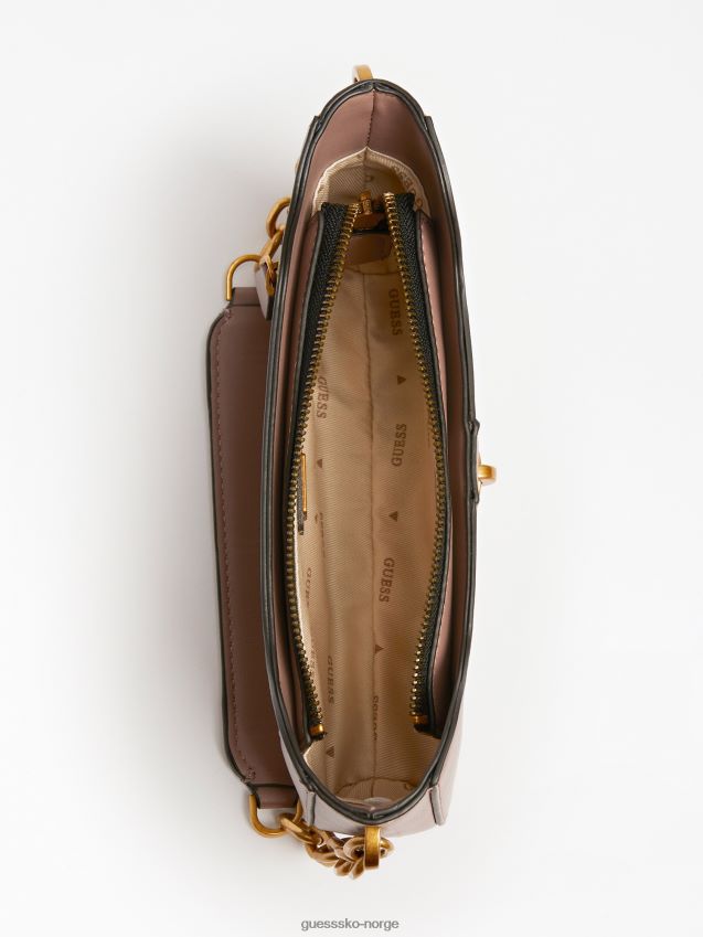 Guess square g luxe mini skulderveske rosa rosa unisex F0LJ803908