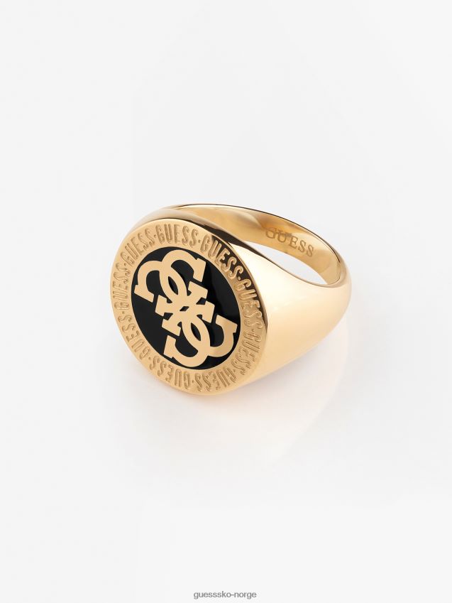 Guess 4g-ikonring svart multi svart multi unisex F0LJ80641
