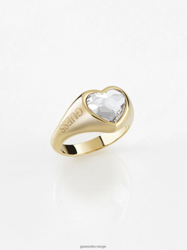 Guess fra-gjett-med-kjærlighet-ring gull gull unisex F0LJ804537