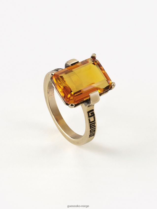 Guess refleksjoner mote ring gull gull unisex F0LJ804600