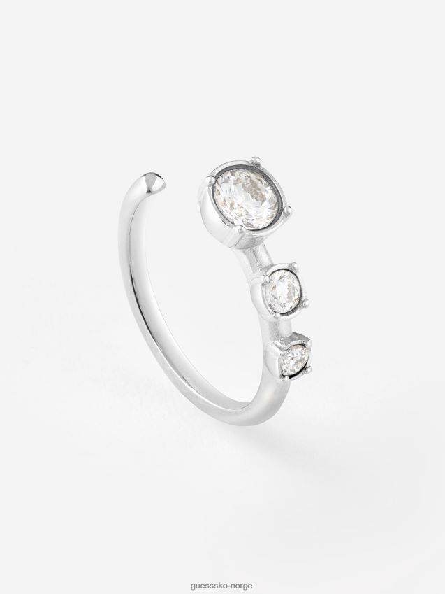 Guess sunburst ring sølv sølv unisex F0LJ804031