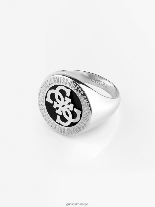 Guess svart 4g-ikonring svart unisex F0LJ80702