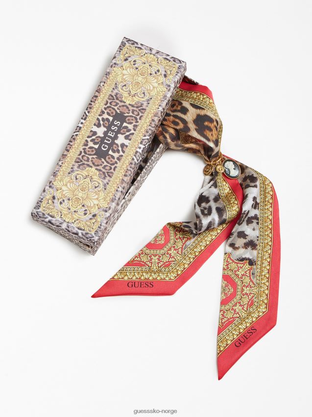 Guess bandana/skjerf klipseboks sett fuchsia fuchsia unisex F0LJ804179