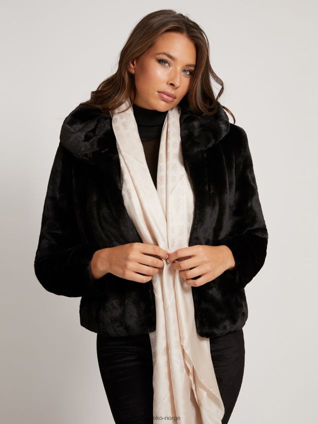 Guess bea 4g peon logo kefiah hvit hvit unisex F0LJ805996