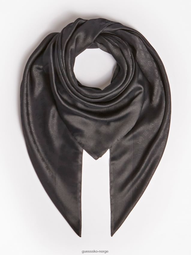 Guess bea 4g peon logo kefiah svart svart unisex F0LJ804550