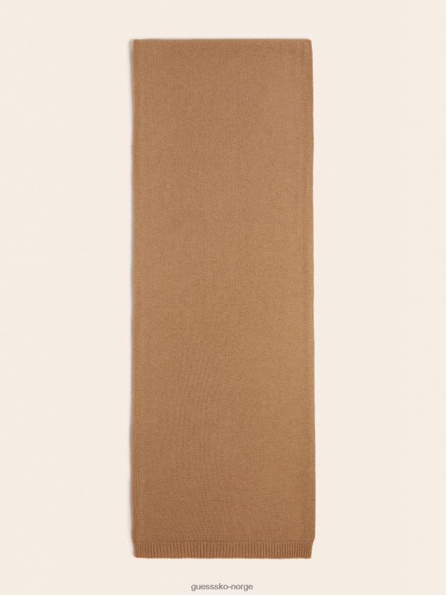 Guess beige marciano skjerf i kashmirblanding beige unisex F0LJ801227