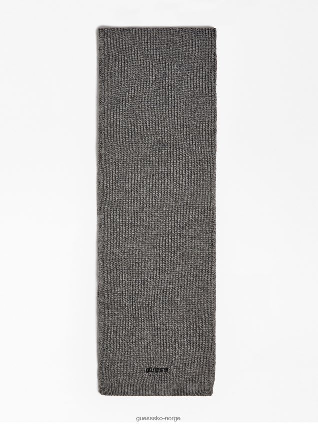 Guess brodert logoskjerf grå grå unisex F0LJ801148