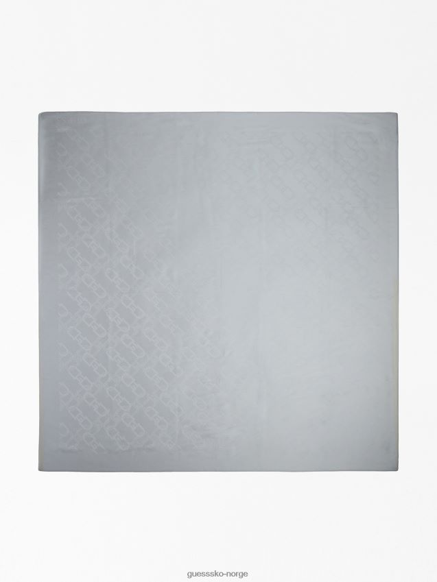 Guess hvit skrift logo kefiah hvit unisex F0LJ804144