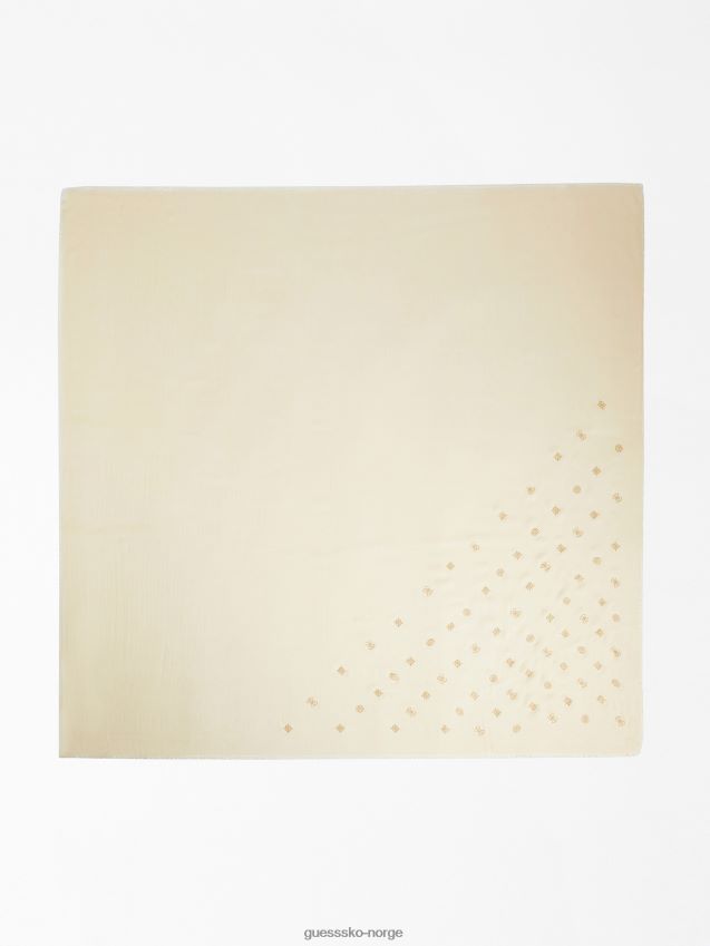 Guess kashmirblanding keffiyeh beige beige unisex F0LJ804684