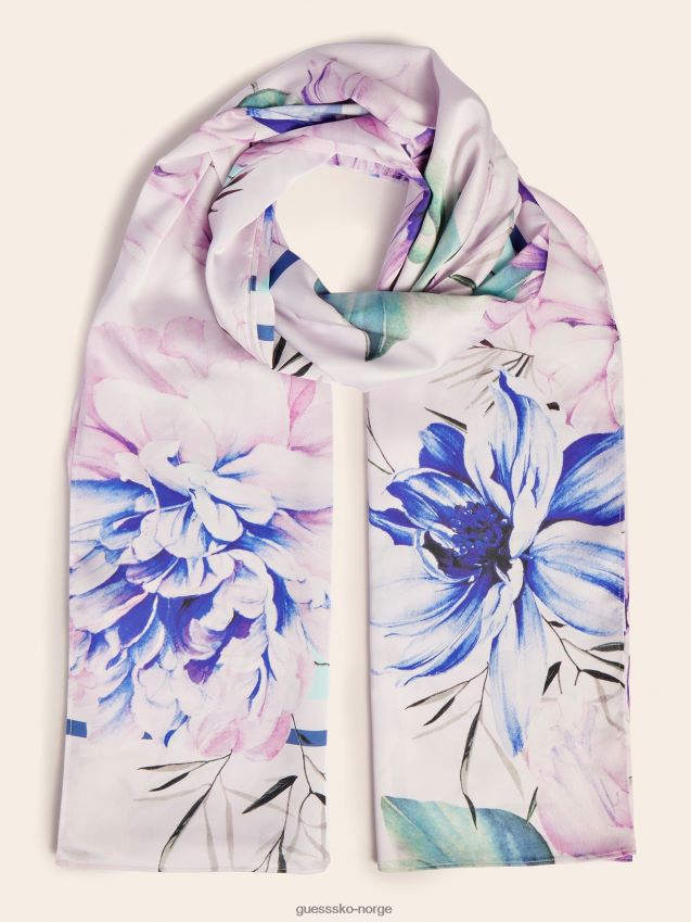 Guess marciano trykt foulard floral fantasy blomsterfantasi unisex F0LJ804190