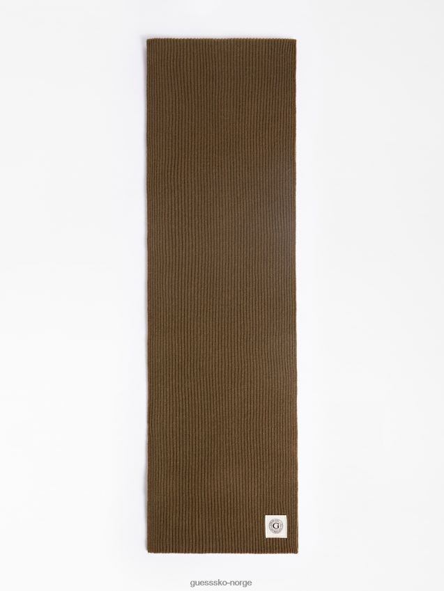 Guess strikk skjerf grønt grønn unisex F0LJ80440