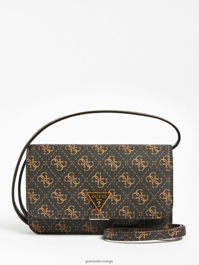 Guess alexie 4g logo telefonholder brun brun unisex F0LJ804599