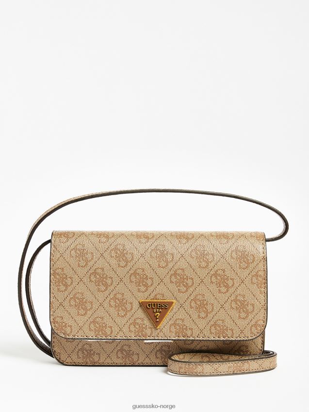 Guess beige alexie 4g telefonholder med logo beige unisex F0LJ804667