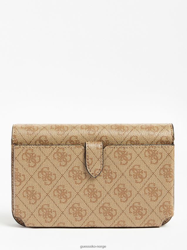 Guess beige alexie 4g telefonholder med logo beige unisex F0LJ804667