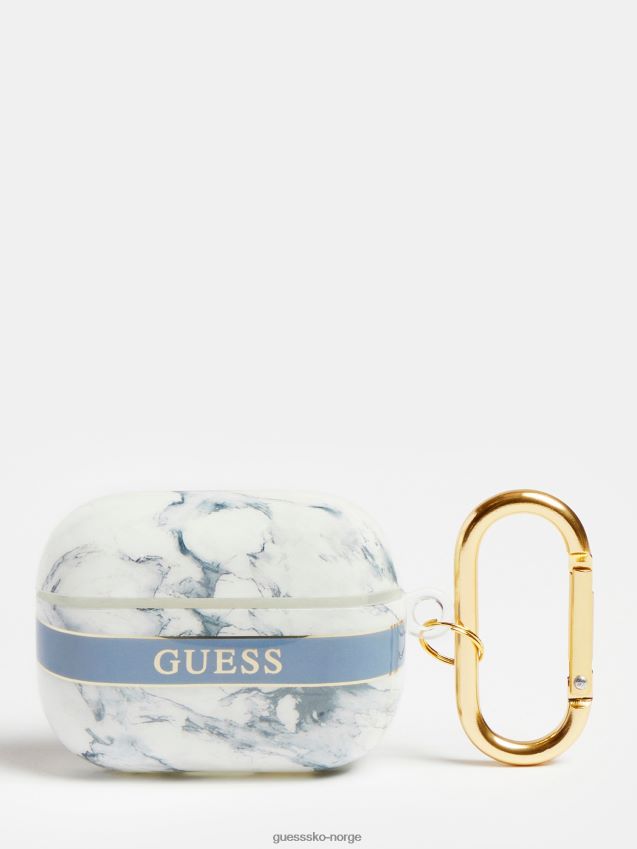 Guess blå airpods pro marmor veske blå unisex F0LJ804807