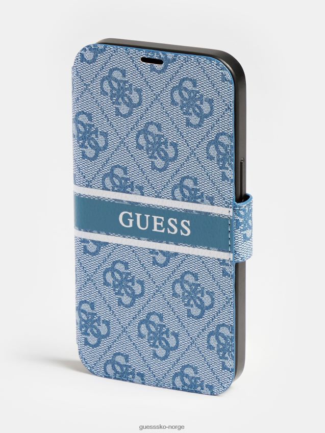 Guess blå iphone 13 bok type cover blå unisex F0LJ804800