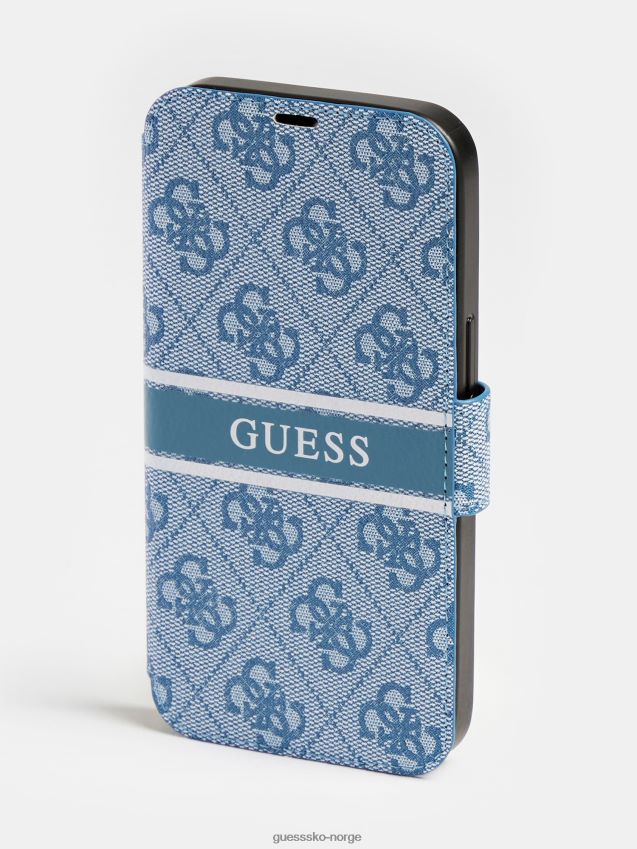 Guess blå iphone 13 pro boktype deksel blå unisex F0LJ804794