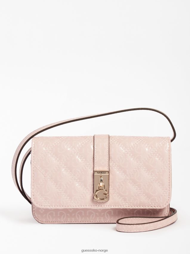 Guess gaia 4g logotelefondeksel rosa rosa unisex F0LJ804116