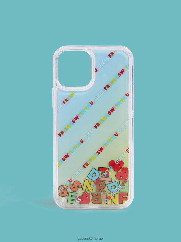 Guess grønt iphone 12/12 pro deksel grønn unisex F0LJ804686