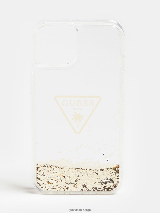 Guess iphone 14 glitterdeksel hvit hvit unisex F0LJ804785