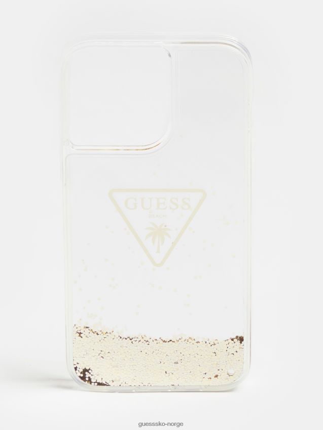 Guess iphone 14 pro max glitterdeksel hvit hvit unisex F0LJ804797