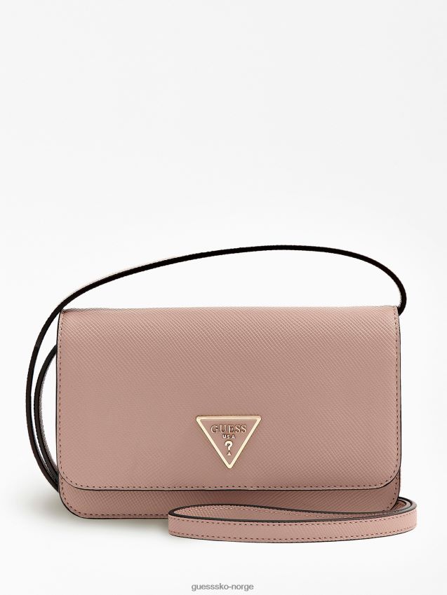 Guess rosa laurbær saffiano telefondeksel rosa unisex F0LJ804171