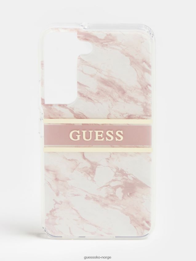 Guess rosa samsung s22 marmordeksel rosa unisex F0LJ804812