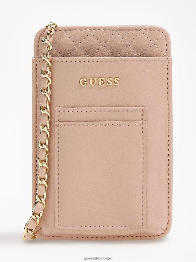 Guess rosa telefondeksel med kjede rosa unisex F0LJ804151