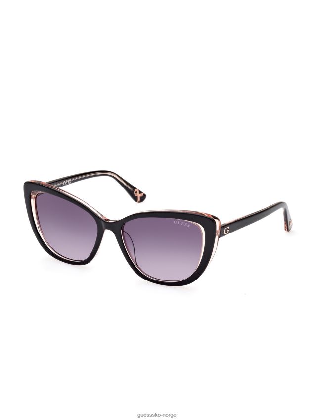 Guess brystkreft bevissthet cat eye solbriller sølv sølv unisex F0LJ8010069