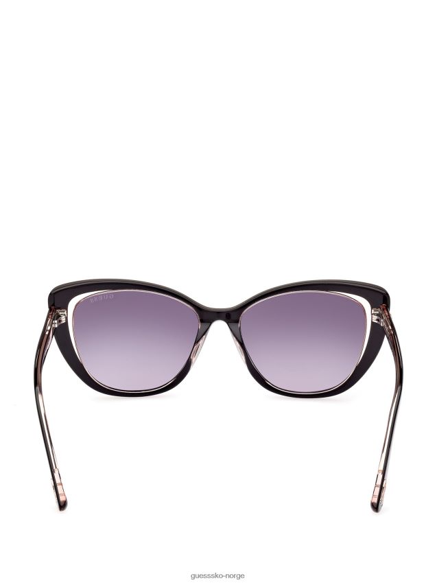 Guess brystkreft bevissthet cat eye solbriller sølv sølv unisex F0LJ8010069
