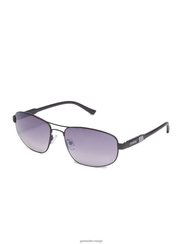 Guess grå lyng solid flyger solbriller grå lyng solid unisex F0LJ808830