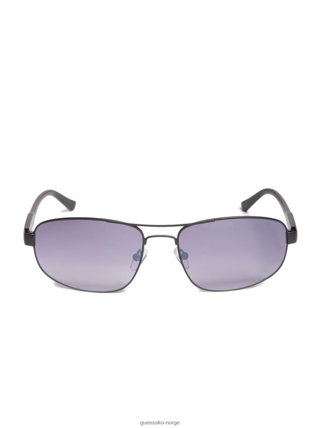 Guess grå lyng solid flyger solbriller grå lyng solid unisex F0LJ808830