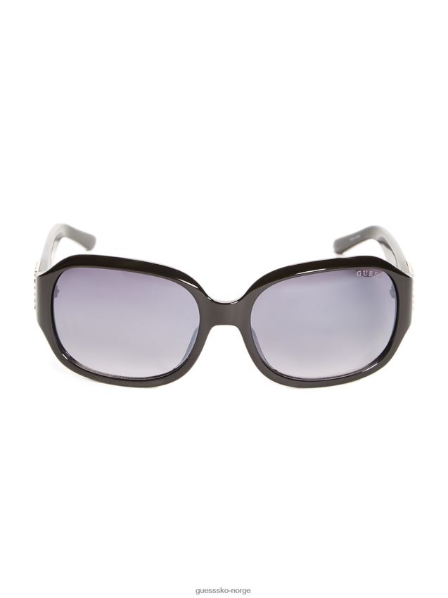 Guess logo plast solbriller sølv sølv unisex F0LJ807812