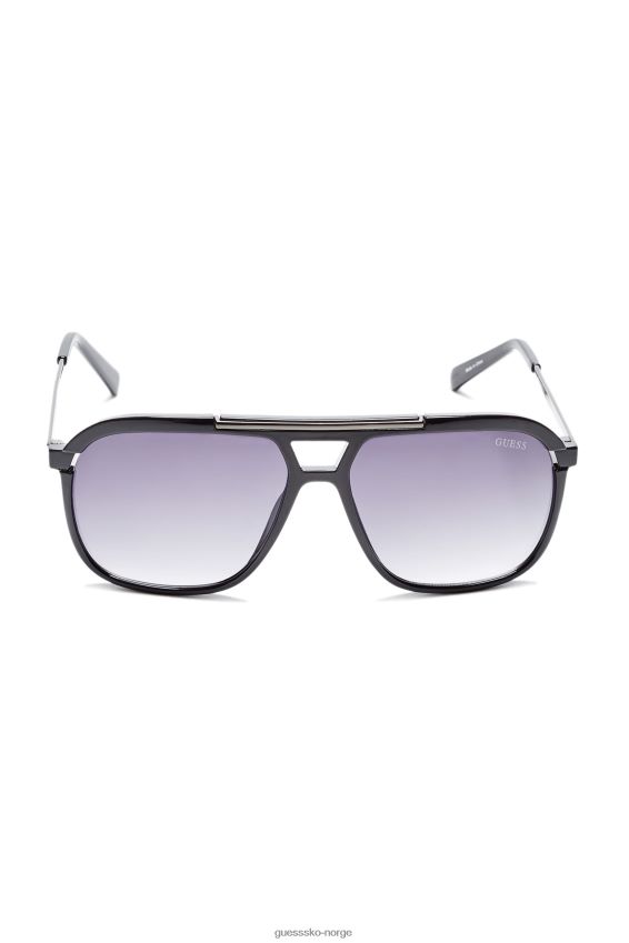Guess oversized navigator solbriller svart svart unisex F0LJ808807
