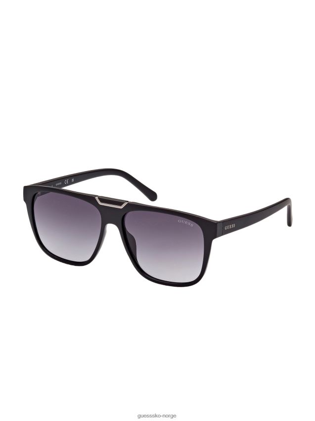 Guess røde multi aviator solbriller rød multi unisex F0LJ8011108
