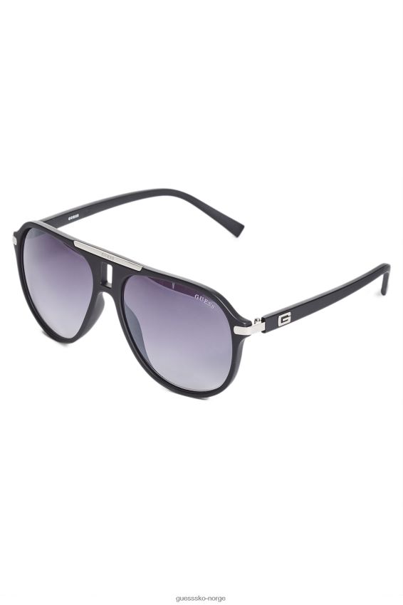 Guess røde multilogo matte aviator solbriller rød multi unisex F0LJ808793