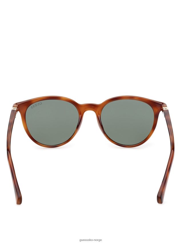 Guess runde plast solbriller 53n tort 53n tort unisex F0LJ8011073