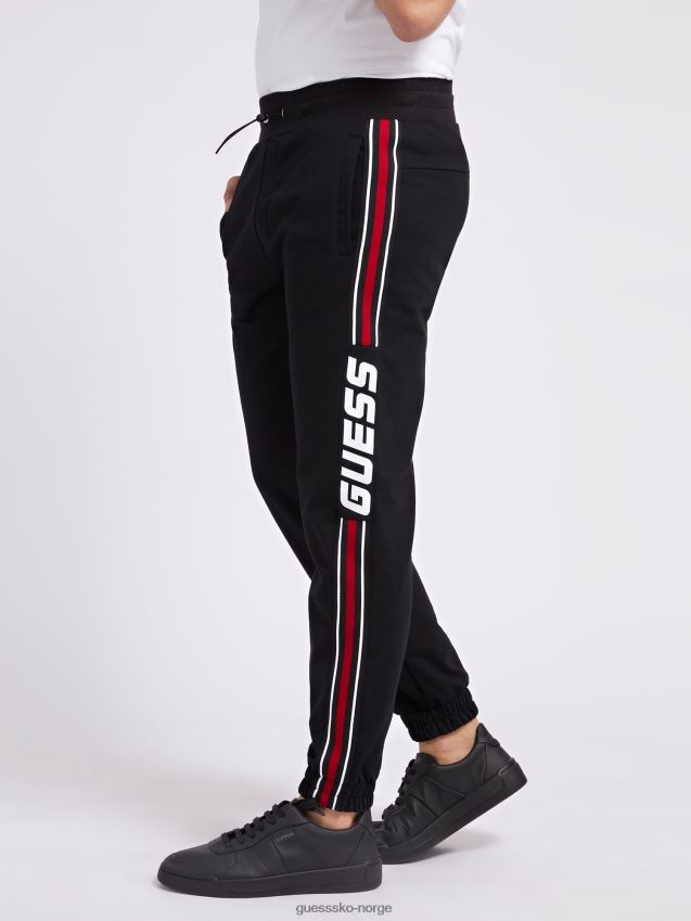 Guess joggebukse med logo på sidenunisex F0LJ80559