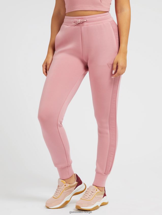 Guess joggebukse rosa rosa unisex F0LJ804874