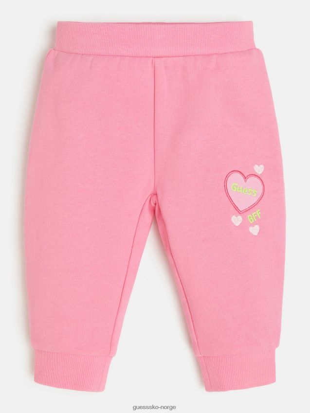 Guess rosa aktiv bukse rosa unisex F0LJ802036