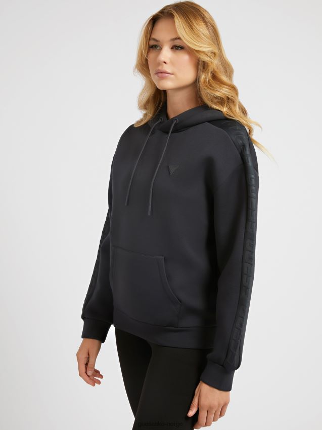 Guess mørkegrå hettegenser mørk grå unisex F0LJ804855